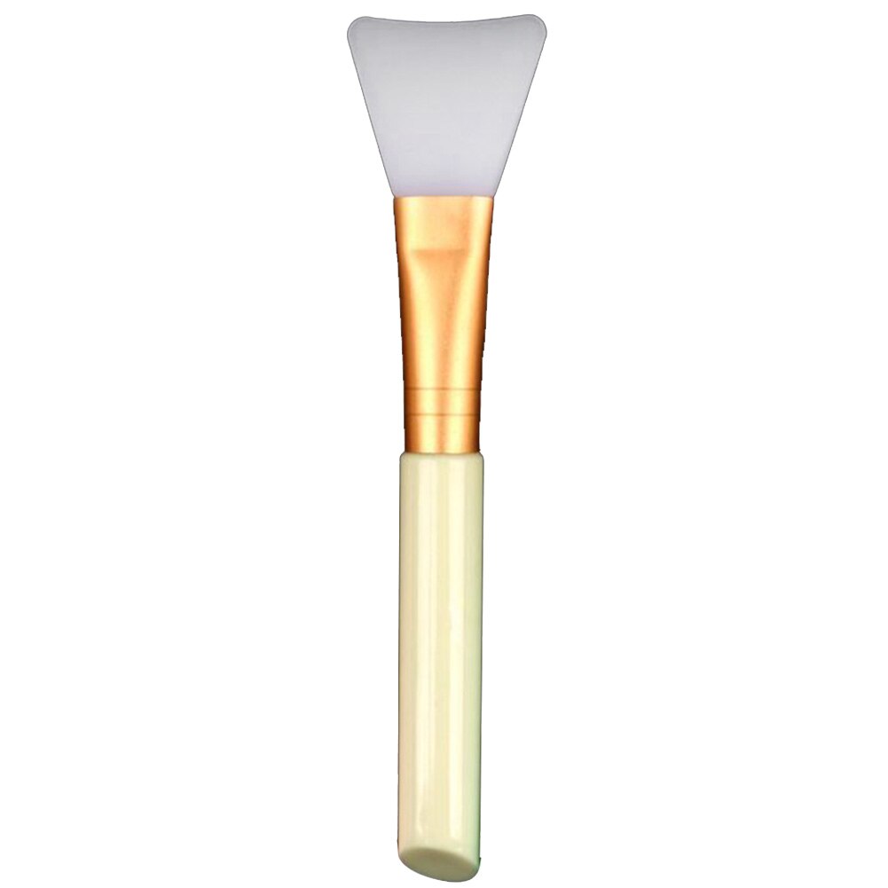 Makeup Foundation Soft Lightweight Silicone Safe Portable Durable Mask Multi-functional: yellow