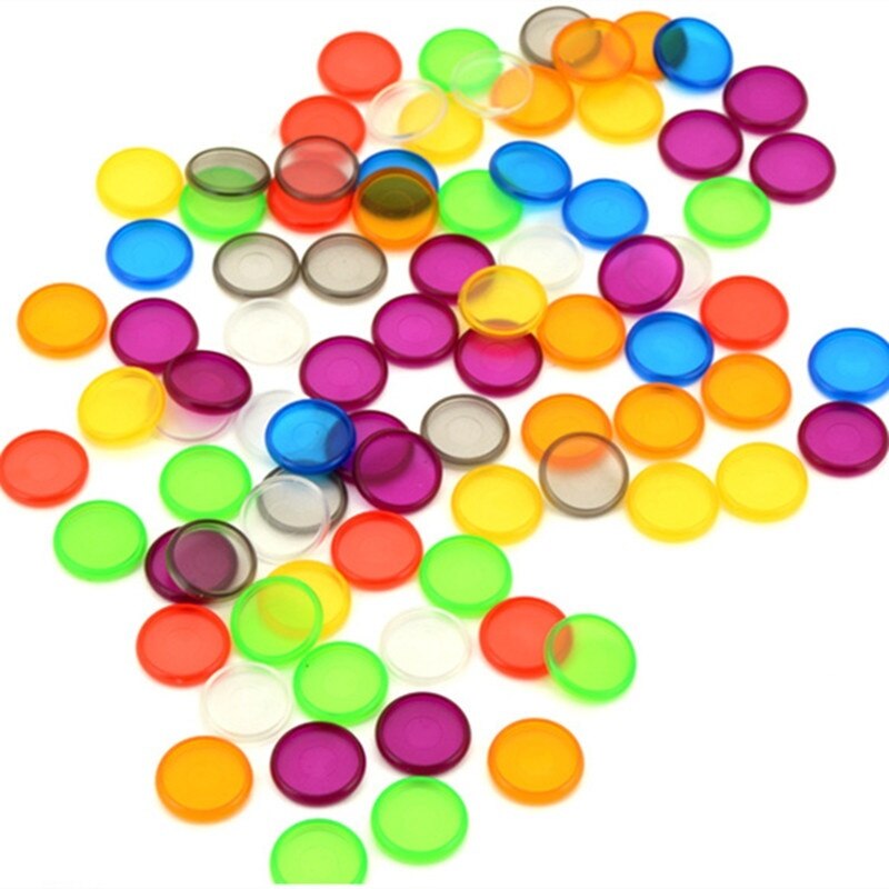 DISCBOUND DISCS 100pcs Ring Binder 18mm/24mm Colorful Binding Rings Made of ABS Material for Notebook CX19-004