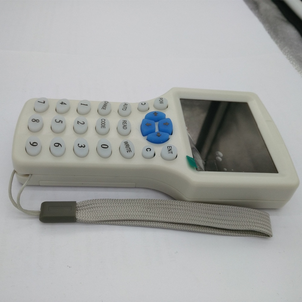 English Language RFID Reader Writer Copier Duplicator IC/ID 10 Frequency With USB Cable For 125Khz 13.56Mhz Cards LCD Screen