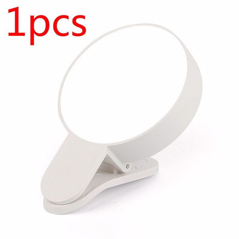 AMAZING Mobile Phone Fill Light 9 Lamp Beads LED Selfie Ring Light Portable Circle Photography Clip Light Beauty Fill Lamp: 1pcs
