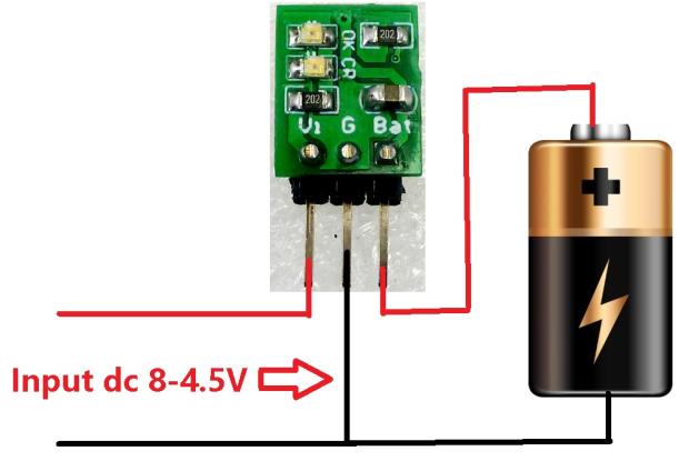 DD08CRMA Mini 5V 1A Lithium Batterij Opladen Module