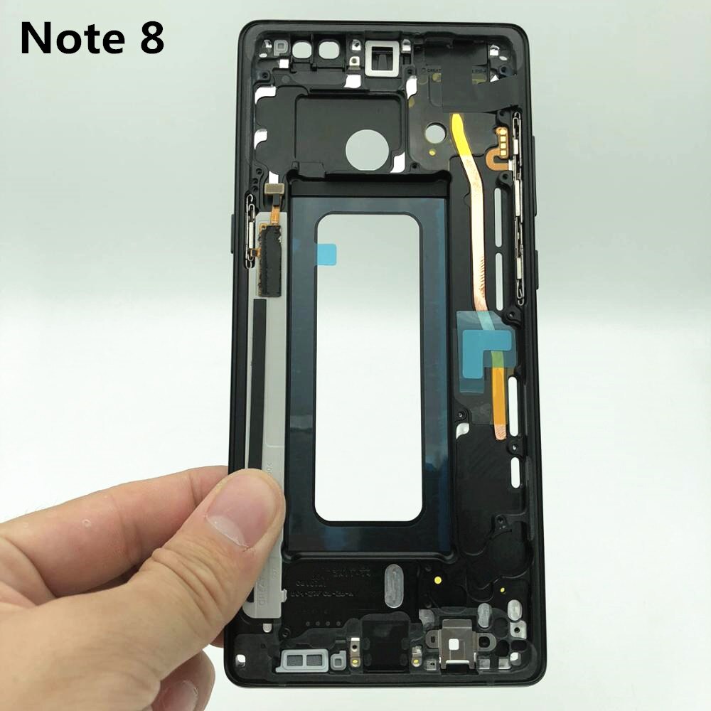 Midden Frame Voor Samsung Note 8 Vervanging Reparatie Beschadigd Midden Frame Mobiele Telefoon Shell Bezel Vervanging Reparatie
