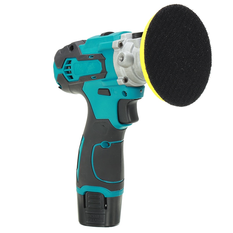 12V Cordless Electric Car Polisher Machine Portable Car Polishing Cleaner Adjustable 5 Speed Rechargeable Lithium Battery