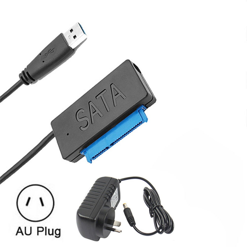SATA til USB 3.0 Adapter - Kabel op til 6 Gbps til 2.5"/3.5" Ekstern SSD HDD SATA3