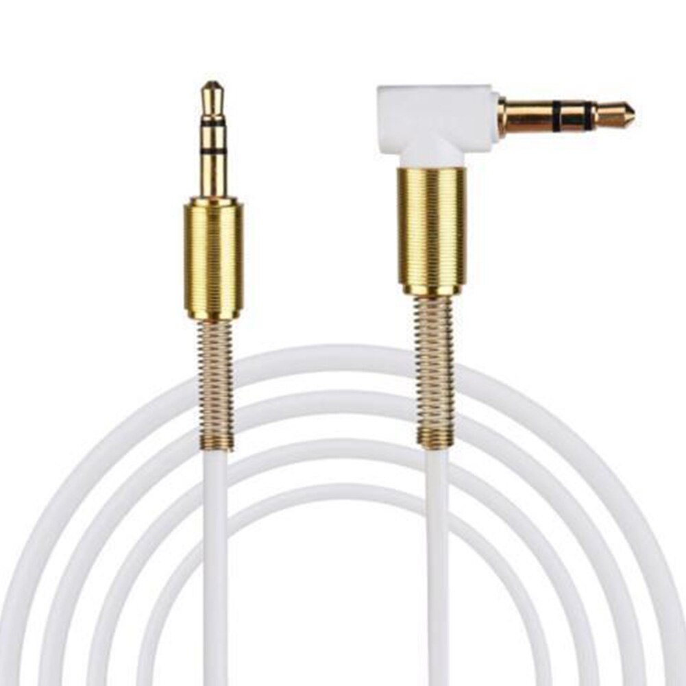 Audio Kabel Gold Plating 3.5mm Male naar Male Car Aux Auxiliary Jack Stereo Audio Kabel voor Telefoon MP3