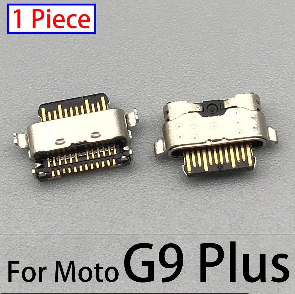 Conector de cargador USB tipo C, Conector de puerto de carga de datos para Motorola Moto G3 G4 G5 G5S G5S G6 G7 Plus G8 Power Play