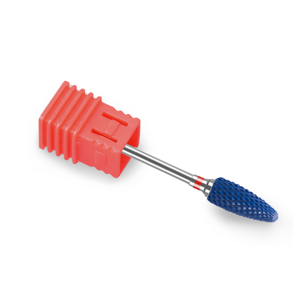 Bleu typhon céramique clou foret rotatif fraise à ongles manucure pédicure perceuse Machine accessoire: F
