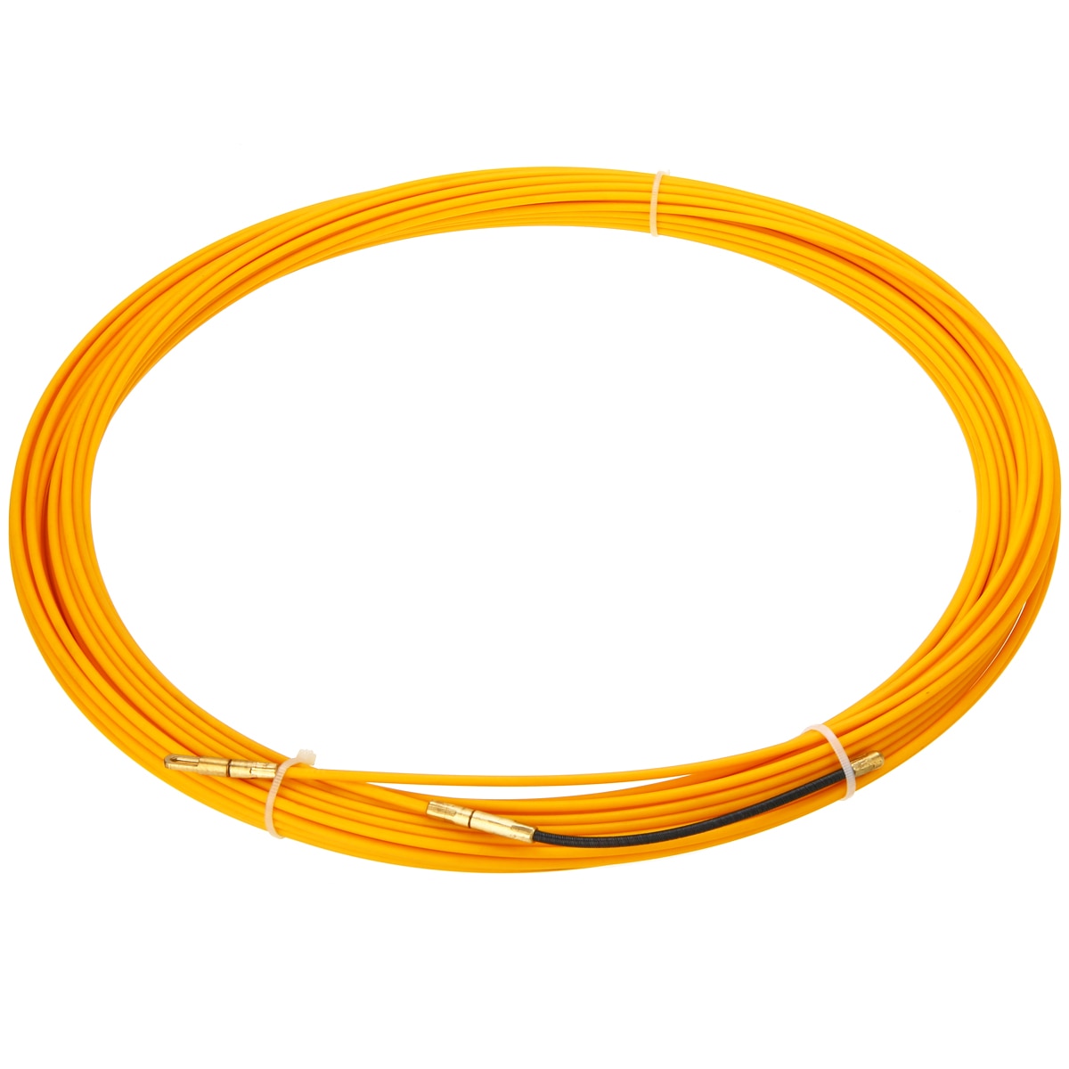 30m 3mm styringsanordning glasfiber elektrisk kabel skubbe aftrækkere kanal slangestang tape wire mayitr gul