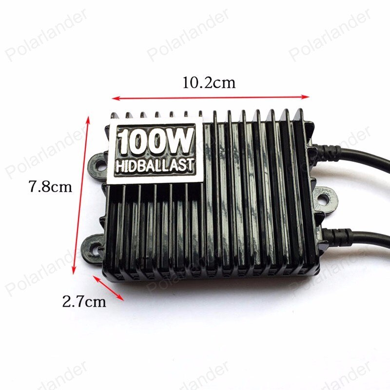 100W Digital slim hid ballast blocks electronic ballast for HID xenon H3 H4 HB3 9005 HB4 9006 6000K 8000K 12V xenon ballast