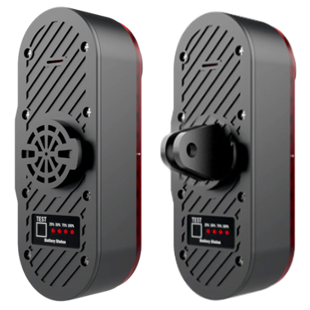 Bicycle Tail Light Camera Recorder 1080P HD Safety Bicycle Rear Light 3400mAh Battery Continuous Recording 6H for Riding Cycling