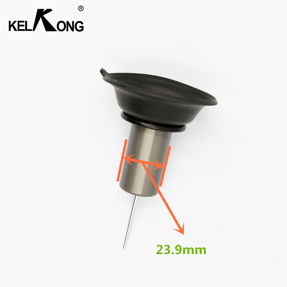 KELKONG PD24J 24MM Vacuum Diaphragm Plunger Assembly Scooter Motorcycle Carburetor GY6-150cc 175cc PD24J QMI152/157 Engine: Default Title