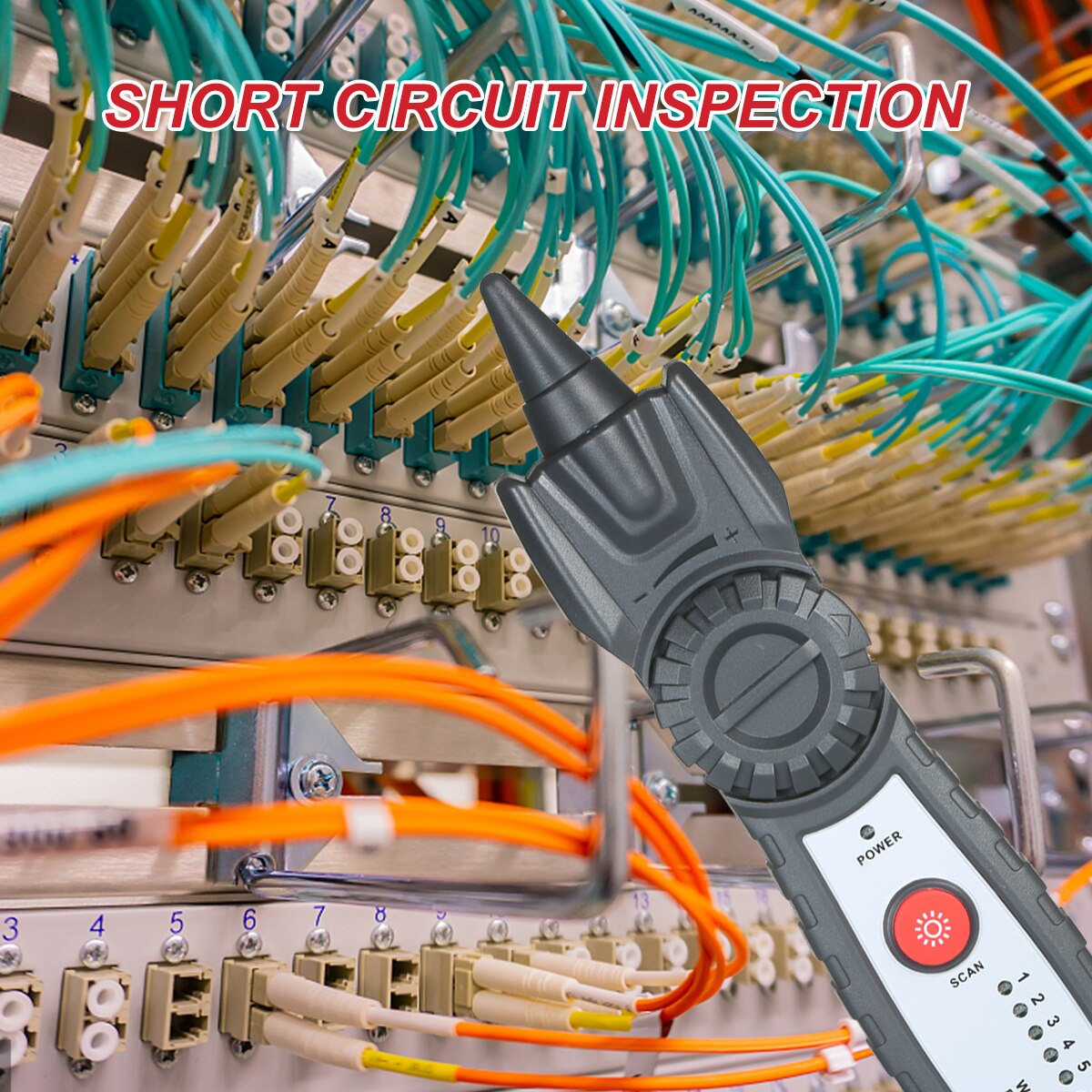 KKmoon Draht Tracker Tragbare Multifunktionale RJ11 RJ45 Kabel Tester Telefon &Ampere; Netzwerk Linie Finder mit Kopfhörer