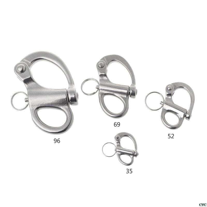 316 Stainless Steel Rigging Sailing Fixed Bail Sna... – Vicedeal