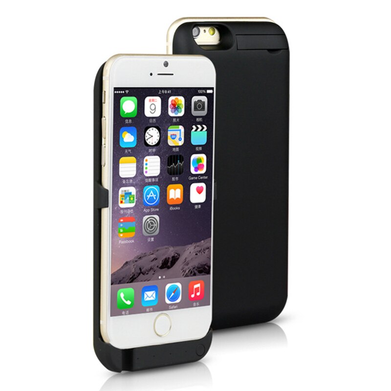Funda con cargador de batería de 10000mAh para móvil, carcasa con cargador de batería para iPhone 6, 6s, 7, 8 plus