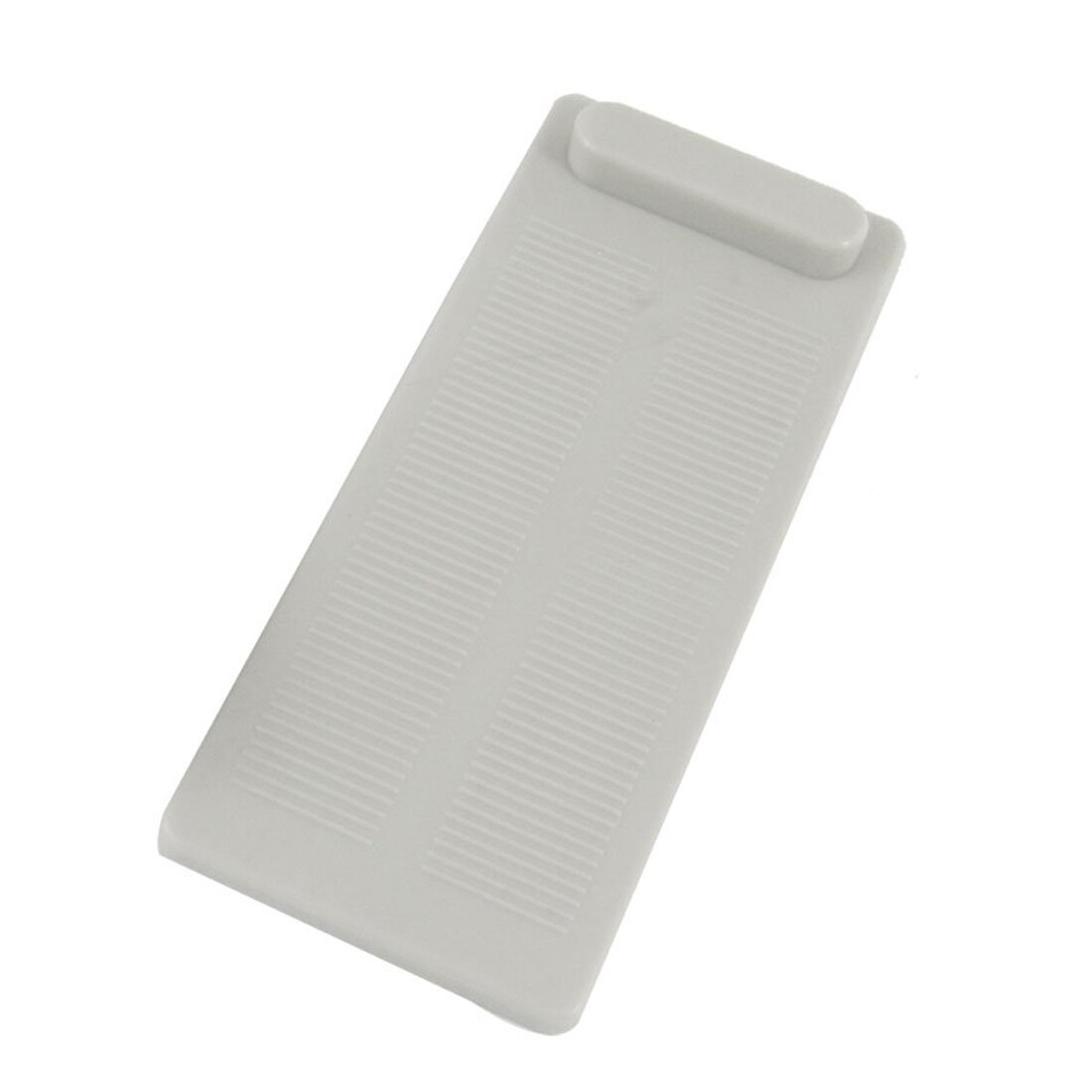 2 stuks Rubber Deur Stop Wedge Grijs voor Hout Tegel Vloeren