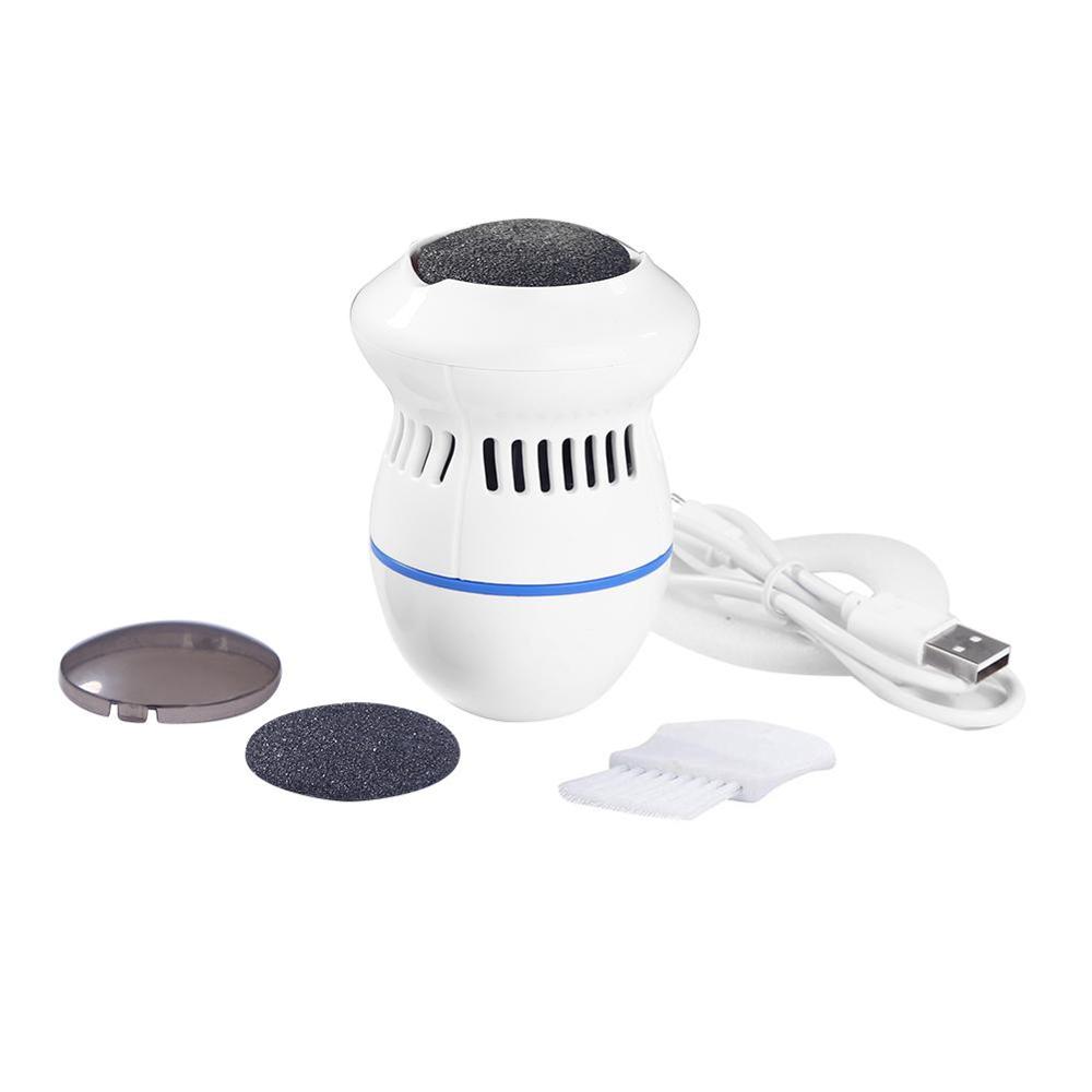 Molinillo Eléctrico de pies al vacío, de piel muerta eliminador de callos, herramienta de pedicura recargable por USB, limas de pies, máquina de limpieza para el cuidado de los pies: Type C