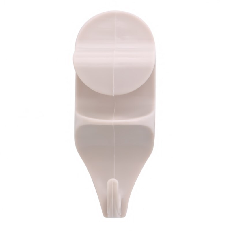 1pc wandopberghaken wastafelhangerhouder sterke zelfklevende haak voor thuis keuken badkamer opberging: Beige