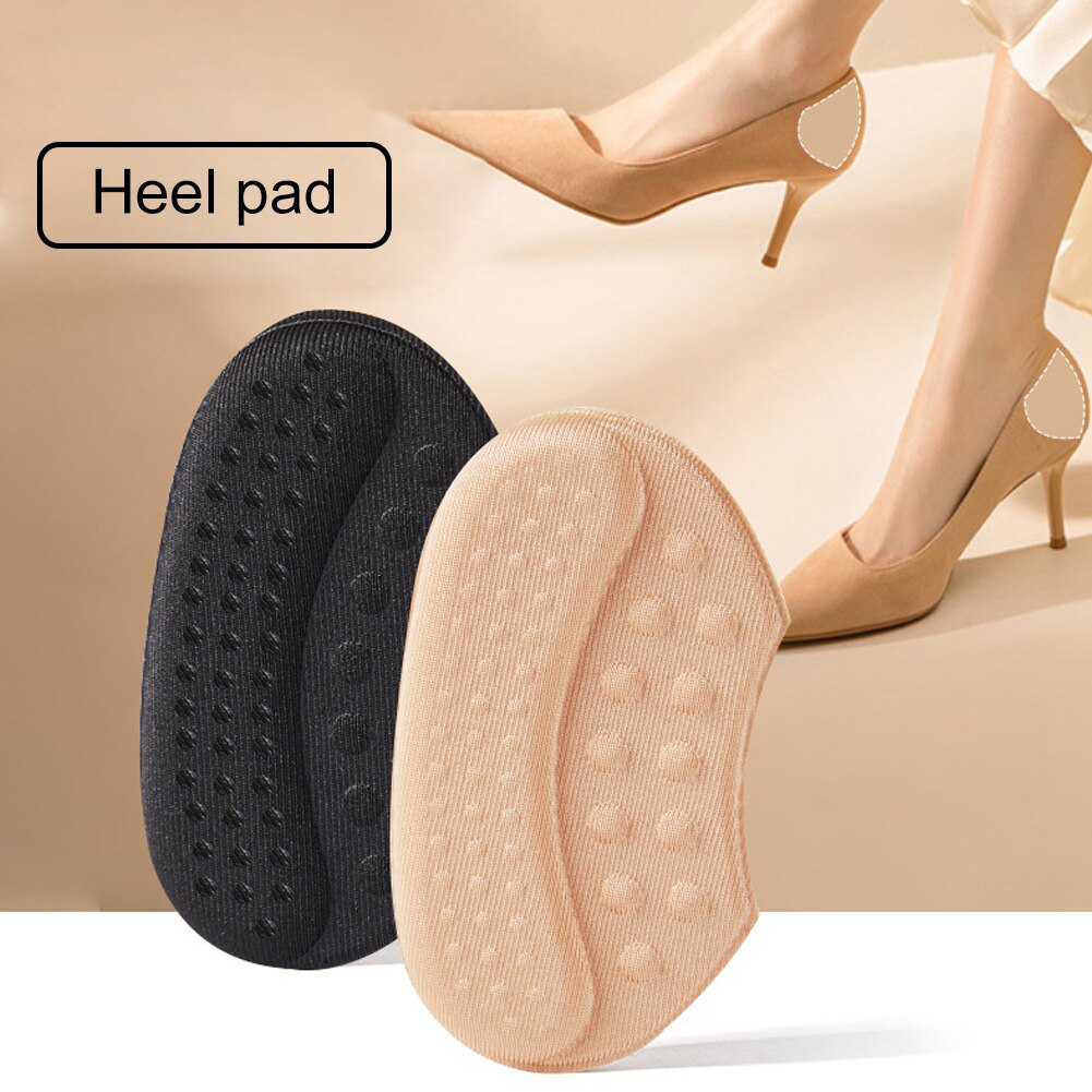 Plantillas para zapatos de tacón alto para mujer, almohadillas adhesivas de tamaño ajustable, Protector de empuñaduras, pegatina para aliviar el dolor, cuidado del pie