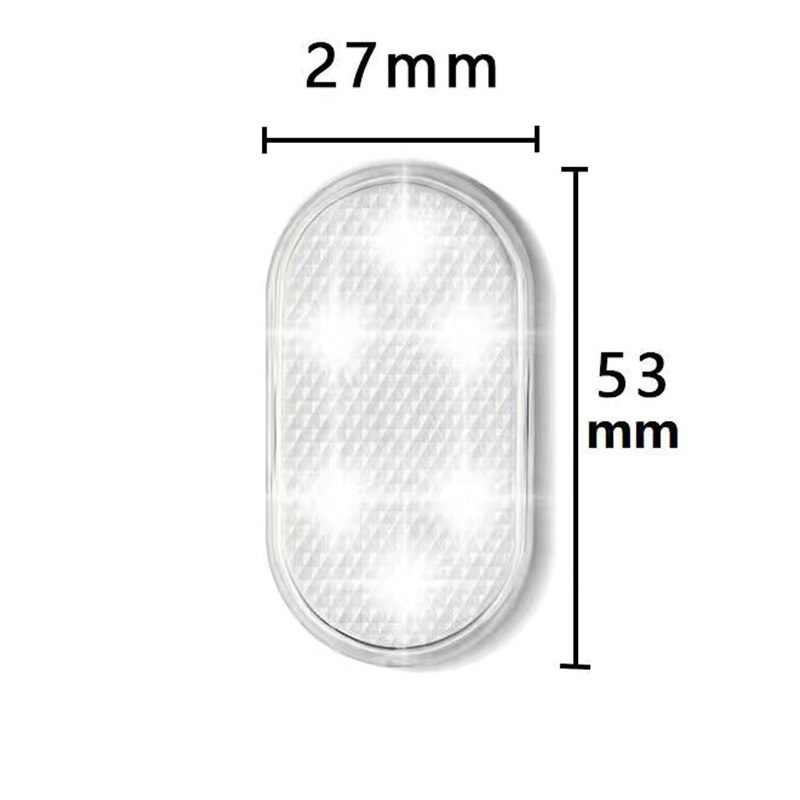 Usb bil interiør ambient lys led touch lys trådløs interiør lys bil fod lys dekorativ stemning belysning læse lys