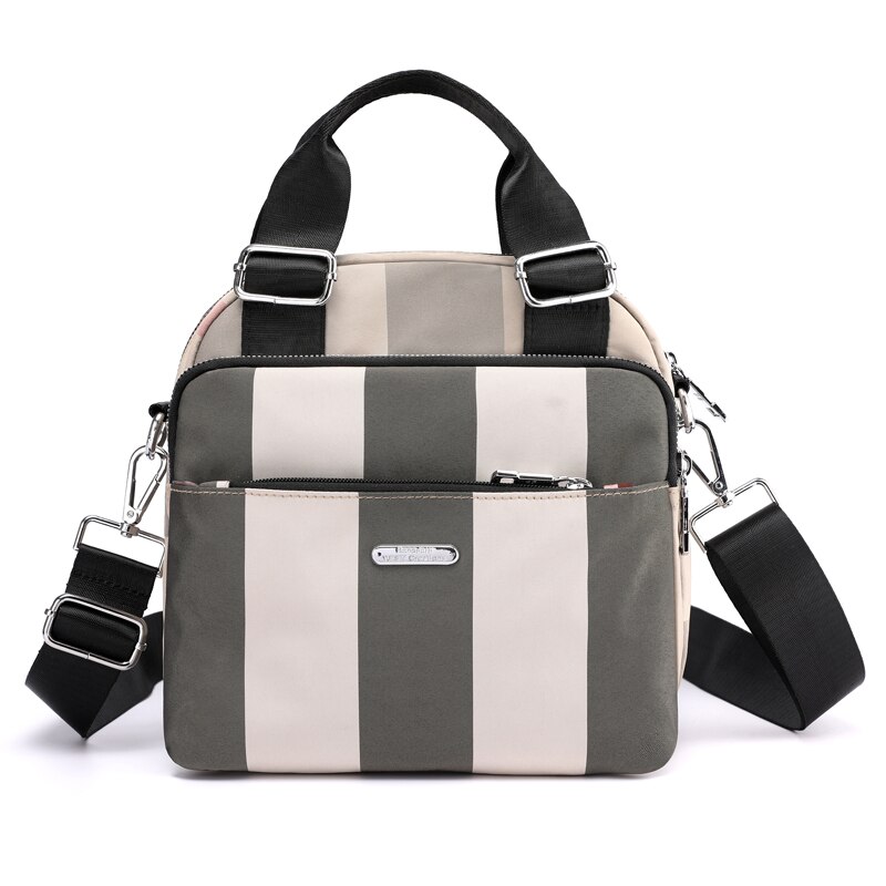 Vento Marea voyage femmes sacs à dos petit multifonctionnel sac à bandoulière pour les femmes imperméable Nylon bande Multi poche Packbag: KHAKI BACKPACK