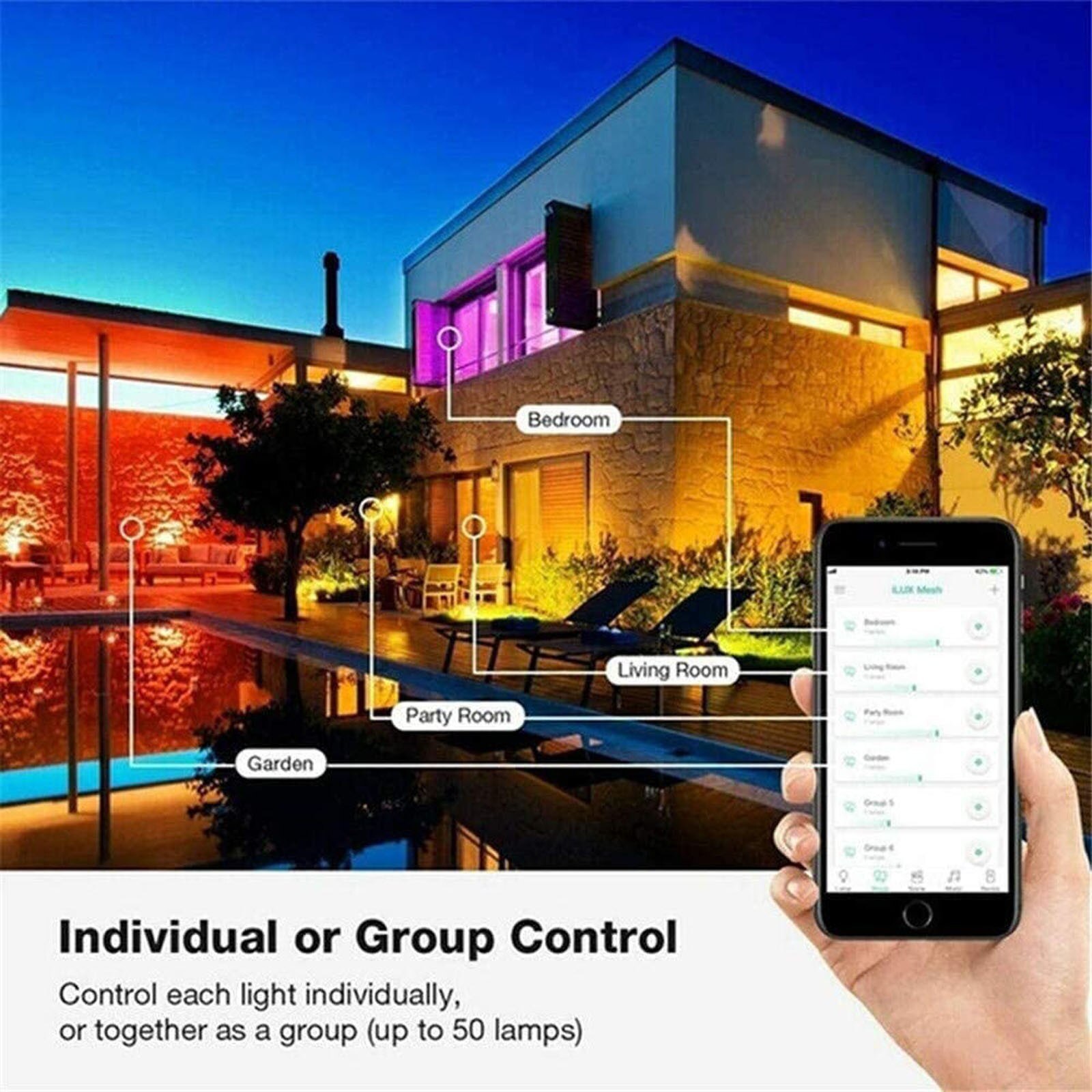 Bluetooth Led Strip Lights 2m 5m 10m 15m 20m Flexible Ribbon Waterproof Rgb Led Light Tape Diode Dc 12v Control #YG