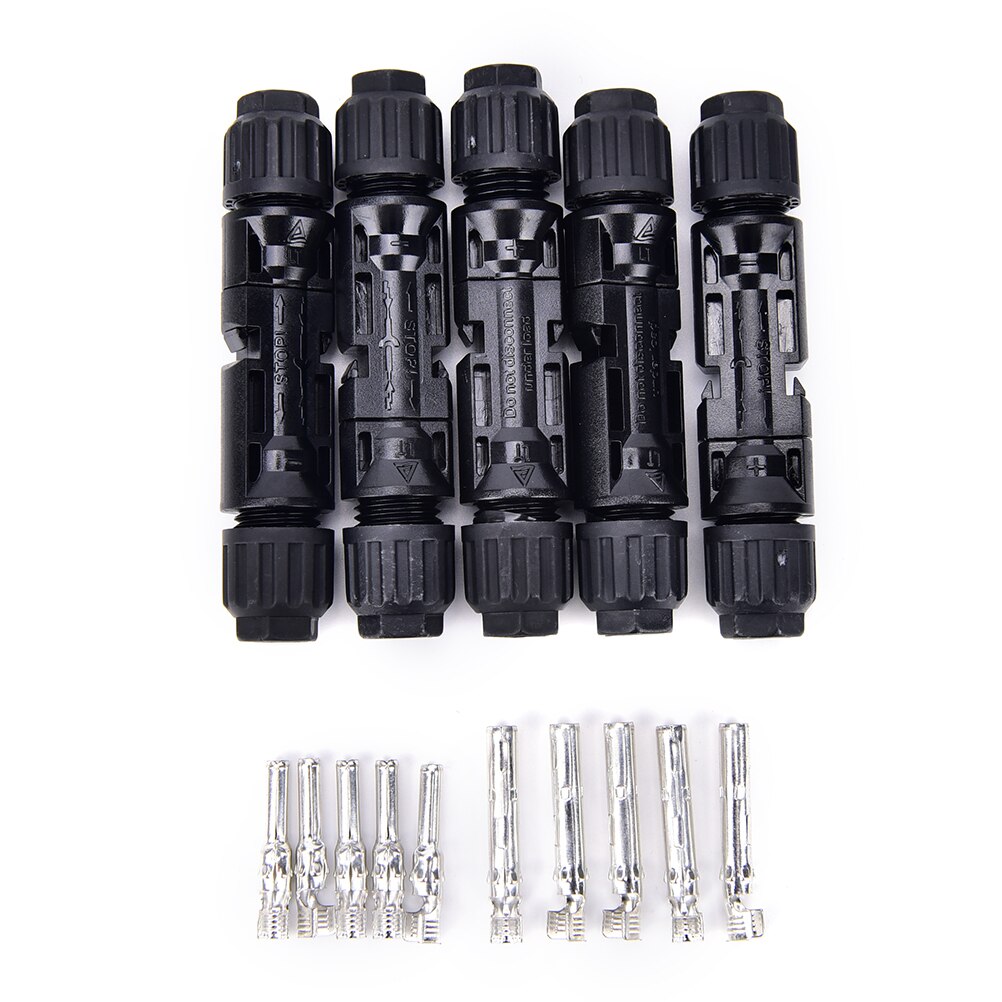 1PC Connector Male And Female Solar Panel Connector 30A 1000V For PV Cable Solar Panel Connect