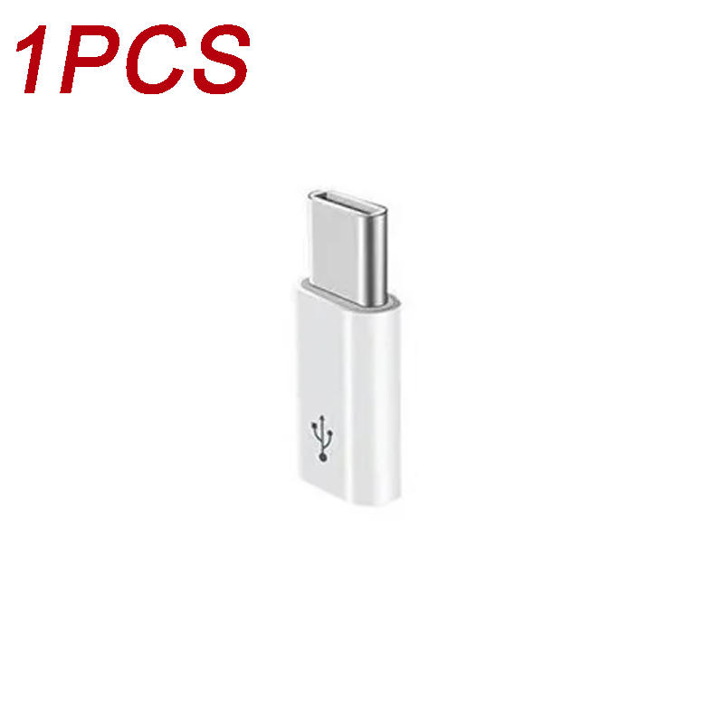 1/5/10szt Adapter Micro USB żeński na męski typu C do smartfonów z systemem Android Tablet USB typu C na złącze Micro USB: Matowy czarny