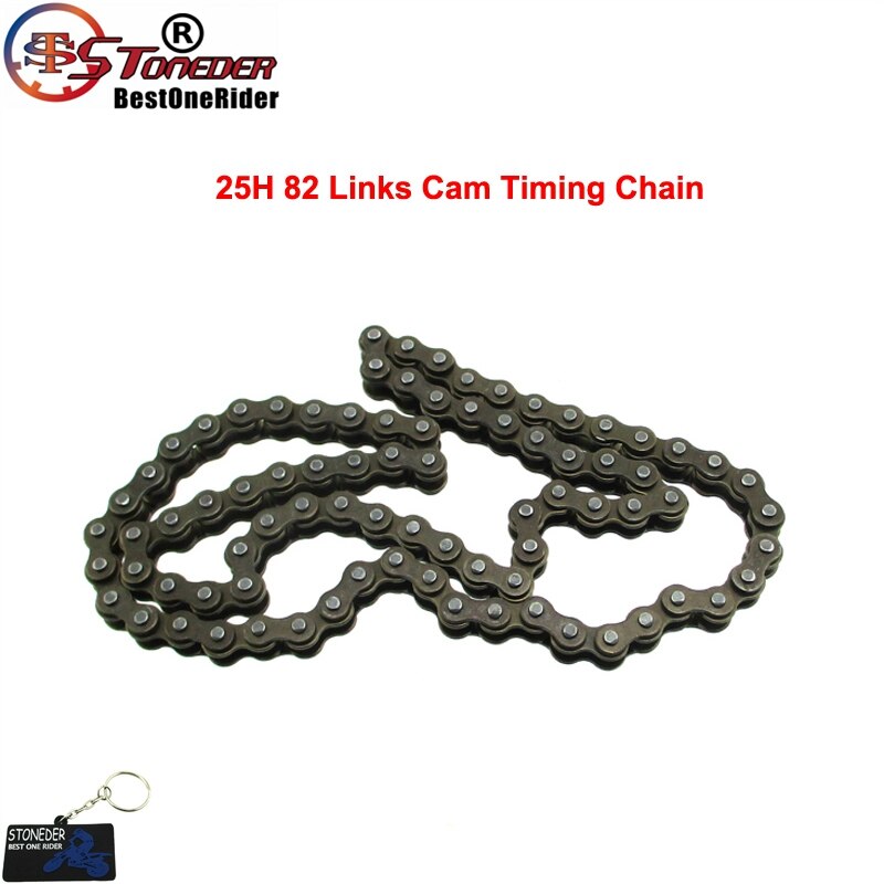 STONEDER 25H 82 Links Cam Timing Chain For Lifan Zongshen Honda Z50 50 CRF50 TRX70 50cc 70cc 90cc ATV Quad Dirt Bike Go Kart