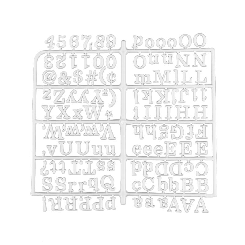 Characters For Felt Letter Board 250 Piece Numbers For Changeable Letter Board B36C