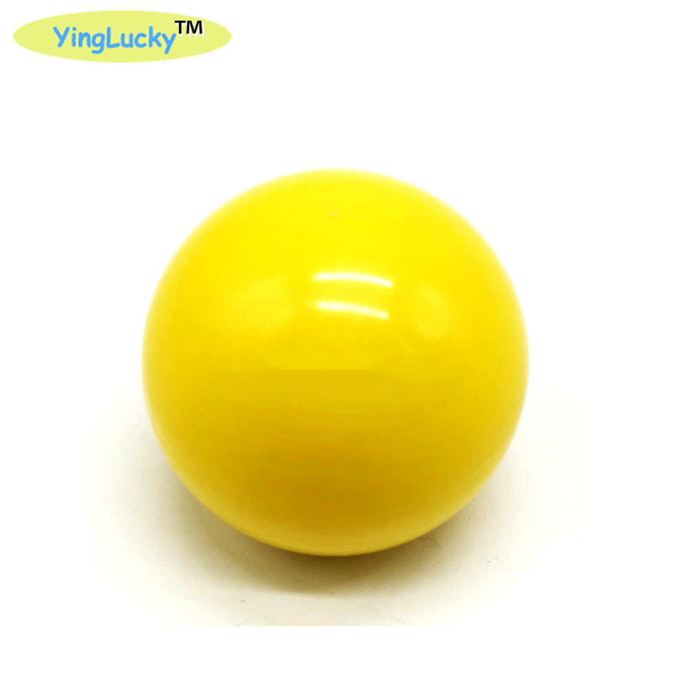 1 pcs Arcade Ersatz TopBall Fledermaus top ball Runde für Arcade ZIPPY SANWA SEIMITSU Jamma Arcade Joystick: yellow