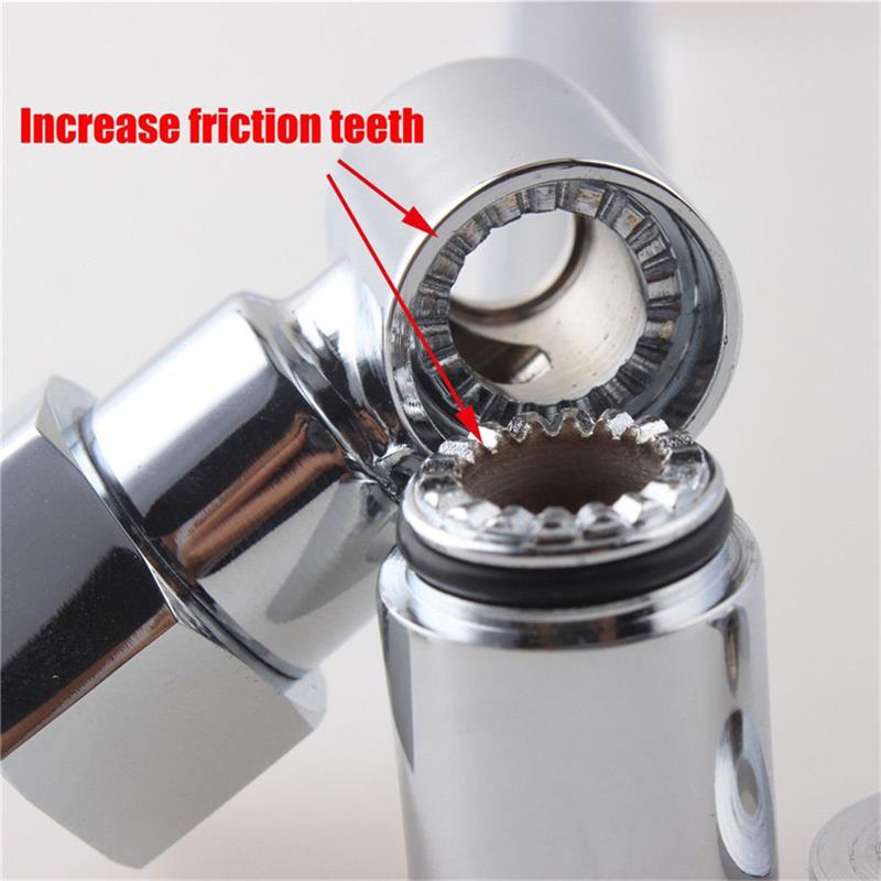 Adjustable Extension Shower Arm for Shower Heads Solid Brass Shower Head Extension Arm Bathroom Hardware Chrome Finish