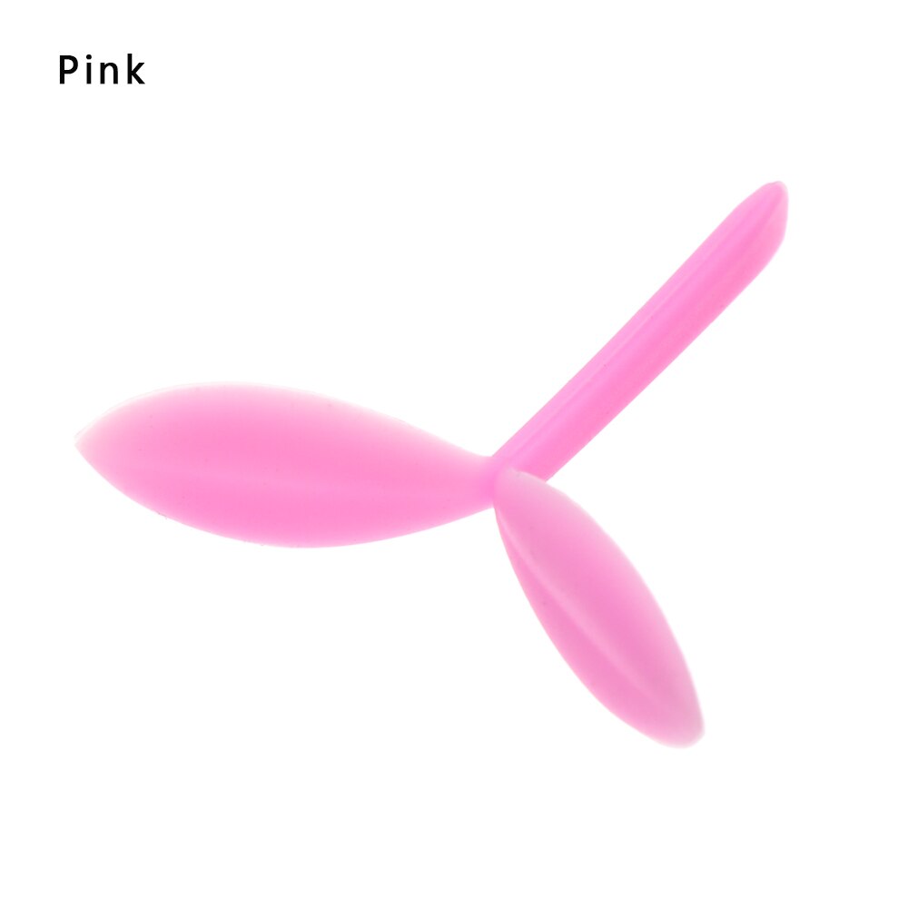 1PC 3D Kreative Karikatur Ebene Arsch Lesezeichen Neuheit Hund Katze Arsch PVC Lesezeichen freundlicher Lesen Schule Schreibwaren freundlicher Lustige: Rosa