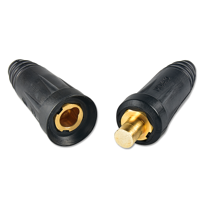 Conector de Cable de soldadura rápido adaptador para enchufe DKJ 10-25 35-50 50-70 acoplador accesorios de la máquina de soldadura