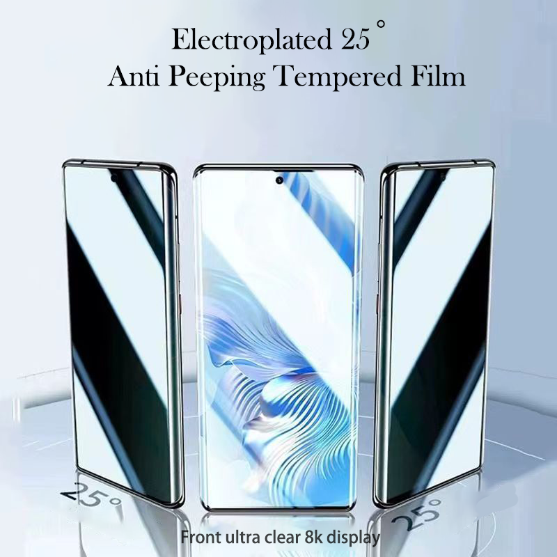 1-2pc sekretessskyddsglas för asus zenfone 10 8 9 anti-spion skärmskydd för zenfone 8 9 10 5g