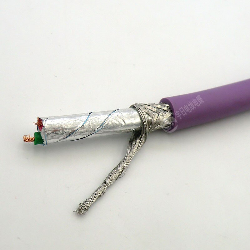 Profibus Bus Cable 2 core 0.25mm² 24AWG Flexible Bus Wire