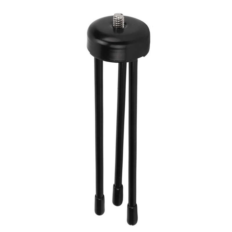 Desk Top Tripod Stable Lightweight Black for Tiktok Mini Tripod Stand 1/4in Adapter for Selfie Sticks Mobile Phones