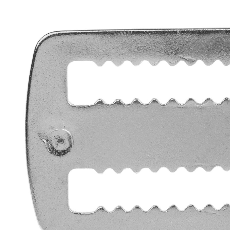 316 rustfritt stål d ringe spenne dykking vekt belteholder til 5cm vekt belte surfing svømming sport tilbehør