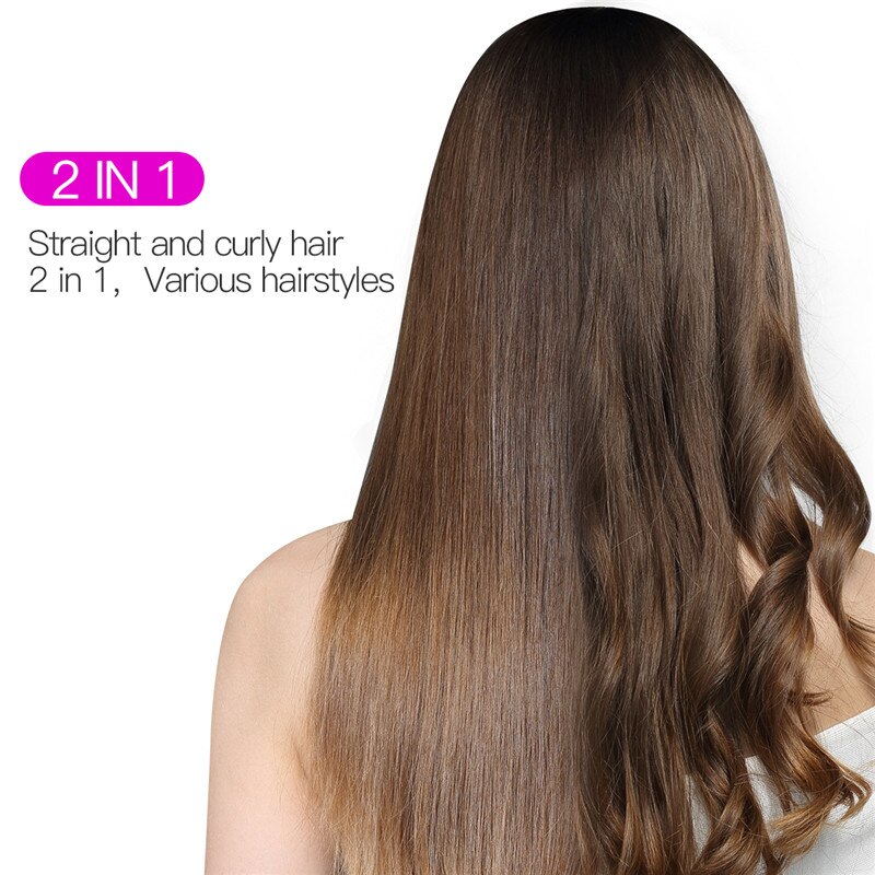 Mini Curly Hair Stick Portable Straight Roll Dual-use Hair Straightener Plywood Steam Styler Hair Straightener Styling Hair Tool