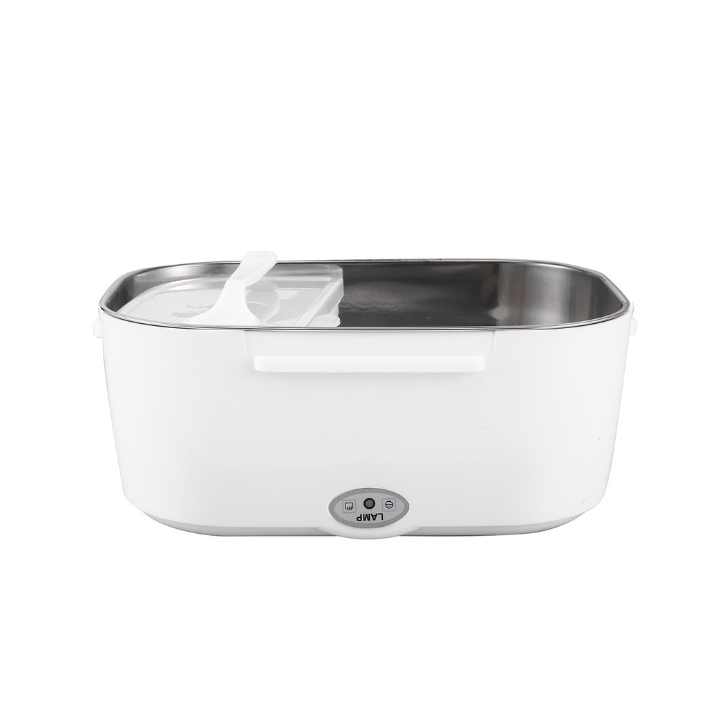 Fiambrera eléctrica portátil de doble capa para calentar comida, caja de almacenamiento, calentador de comida, fiambrera eléctrica para herramienta de cocina