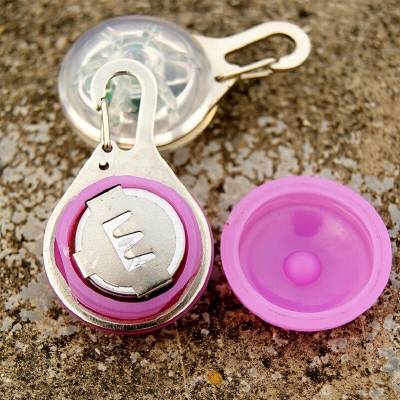 Huisdierhalsband, mooie kat en hond, nachtlampje met led-lampjes, gloeiend plastic label, nachtveiligheidshanger, kleine hondenaccessoires, dierenbenodigdheden