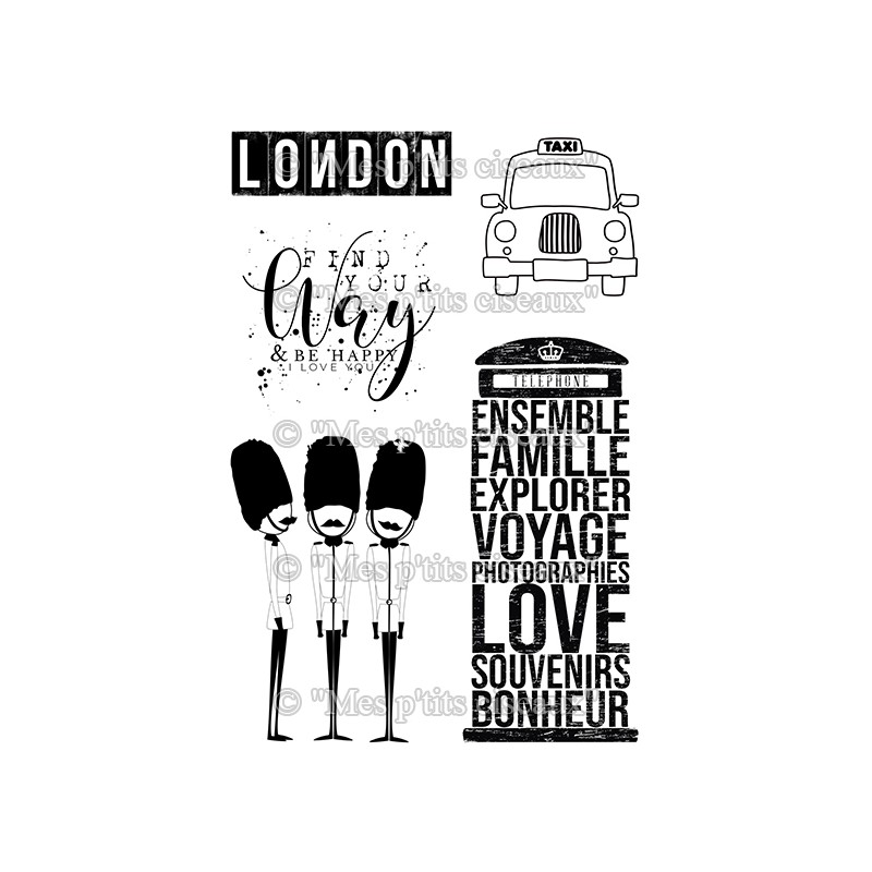 Francuski stempel przezroczysty robić scrapbookingu, silikonowy, przezroczysty, dekoracja albumu fotograficznego diy 1202: Czerwony