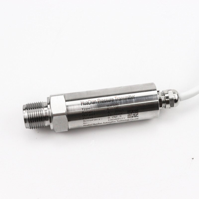 OEM 4-20mA Waterproof connector pressure sensor PLC Oil Fuel Air Water Stainless Steel pressure transmitter