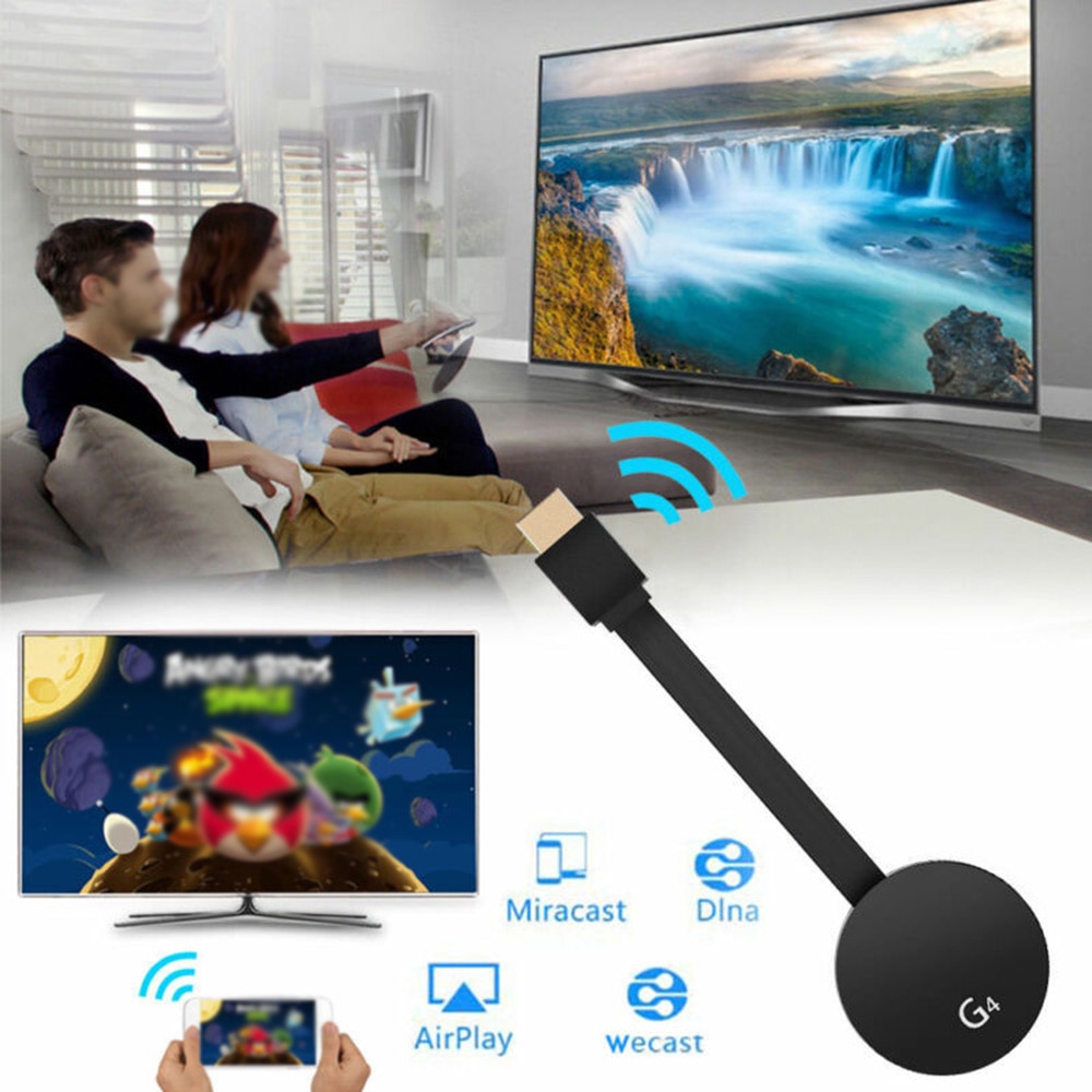 Draadloze 2.Gen G4 Wifi Hdmi Dongle Ontvanger 1080P Tv Android/Ios Video Streamer