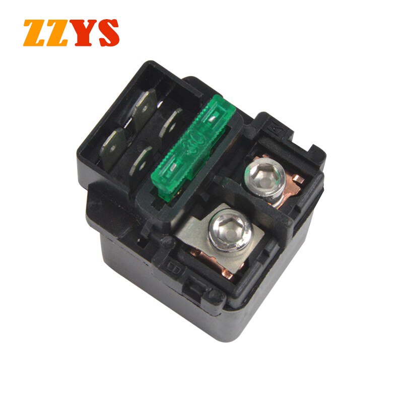 Motorfiets Elektrische Starter Solenoid Relais Contactslot Voor Kawasaki ZX900 ZX1000 Ninja Zx 900 1000 ZX-9R ZX9R ZX10R ZX-10R: Default Title