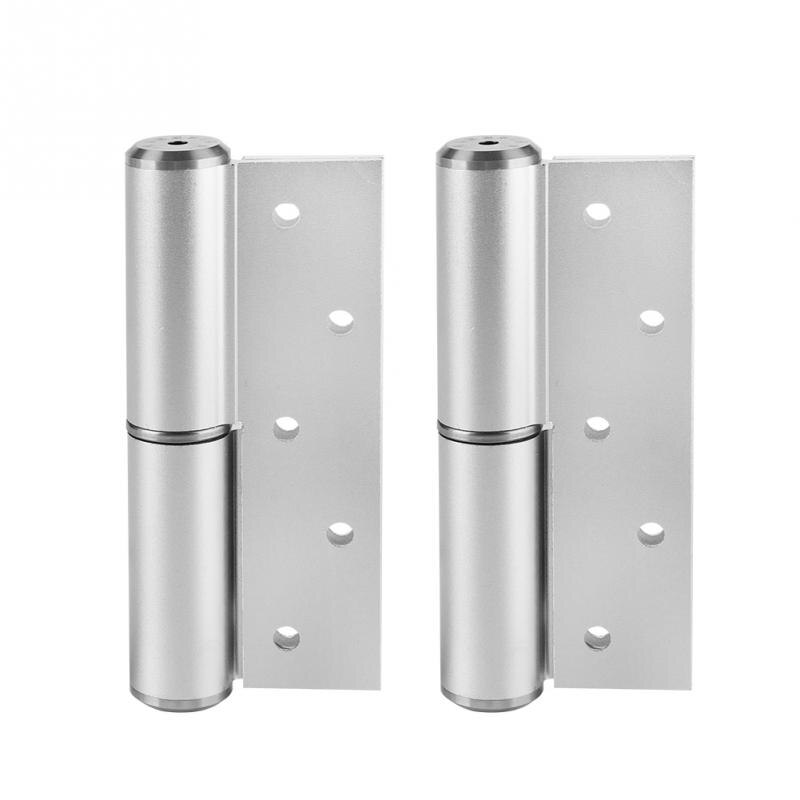 5inch H-shaped Mute Hydraulic Buffer Hinge Automatic Right Open Closing Hinge Door Closer Sand Silver deurscharnieren