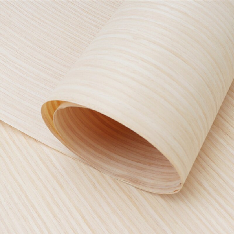 Synthetic Technology Veneer Engineered Veneer White Ash E.V. Fraxious Wood Slice 60cm x 2.5m Q/C