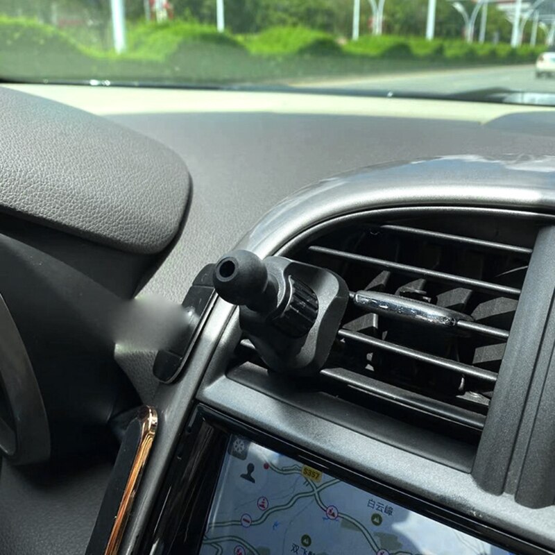 Car Air Vent Mount Clip Adapter Universal 17mm Ball Head Phone Holder Stand for Car Charger Extension Support Bracket