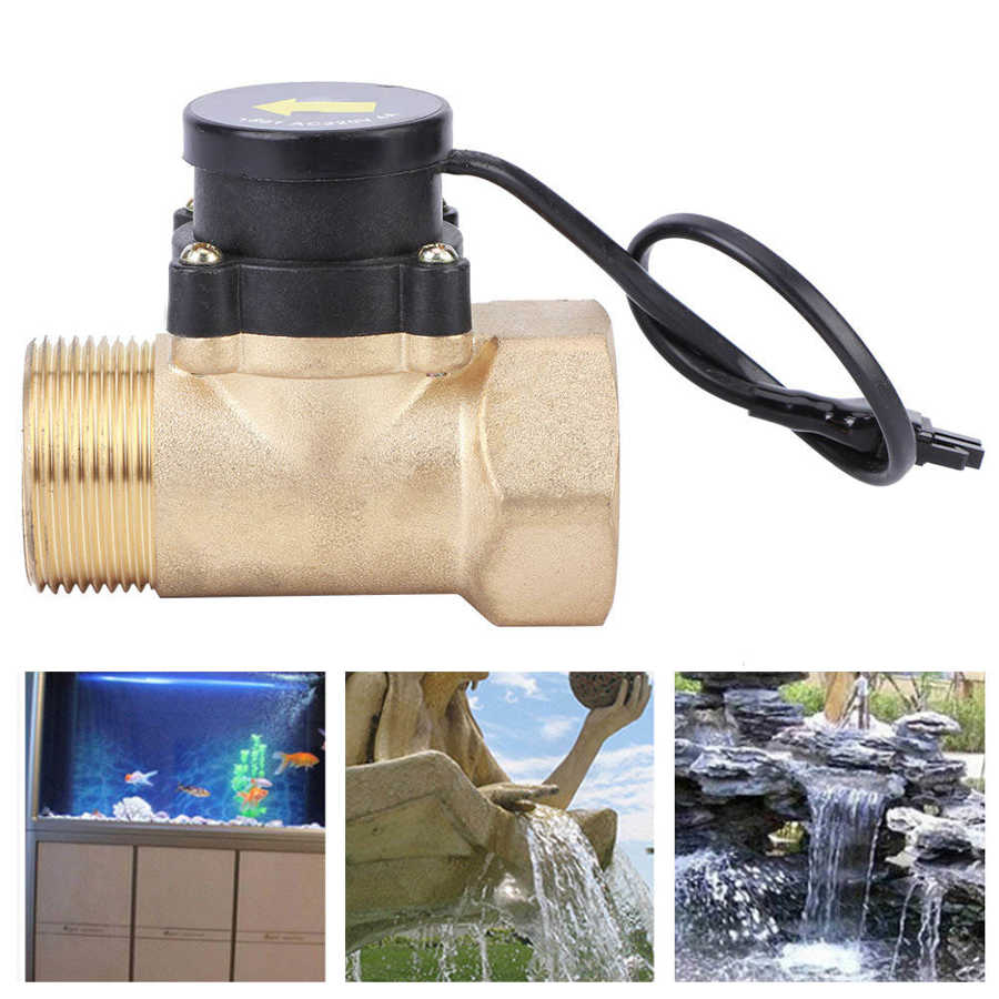 HT-801 Water Pump Sensor Brass Electronic Pressure Control Switch G1 2 in Female Thread Water Pump Sensor start automatically