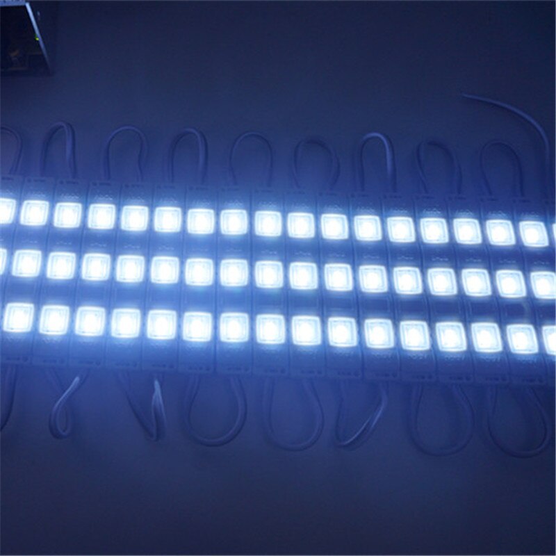 10 stücke LED-modul Injektion 5730 DC12V 3 LEDs Wasserdichten draussen-licht Hintergrundbeleuchtung für Werbetafel weiß, verrotten, blau, grün hoch Lumen