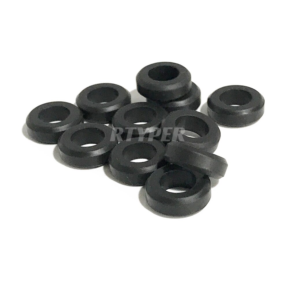 50 PCS Fuel Injector Replacement Rubber Seals 22002 For Japan Cars Mitsubishi Mazda Toyota 16*8.8*5.5mm